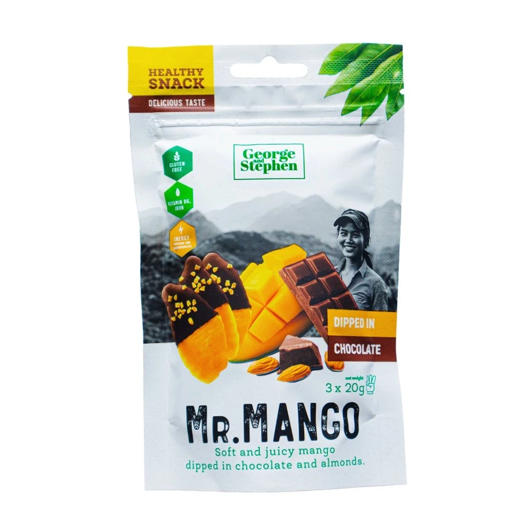 Mr Mango Chocolate & Almonds 3*25gr